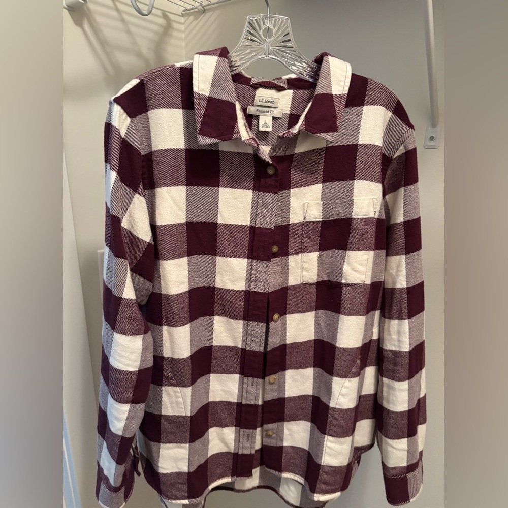 L.L. Bean Women’s Plaid Flannel